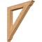 Ekena Millwork Traditional Traditional Smooth Bracket, Western Red Cedar, 5 1/2"W x 44"D x 48"H BKT06X44X48TRA01SWR - alternate 1